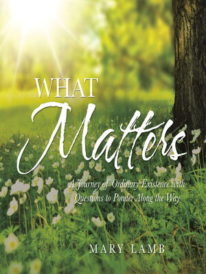 cover image of What Matters